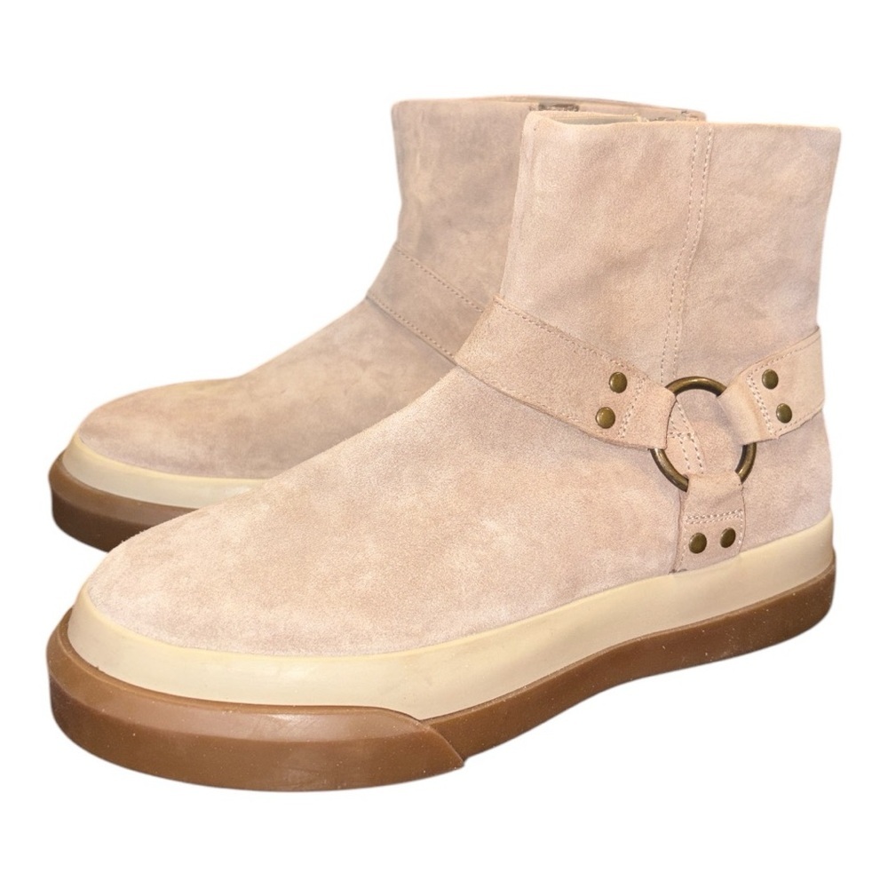 Free People Bodhi Harness Suede Leather Boot Sneakers NWOT Sz 8.5 BB1
